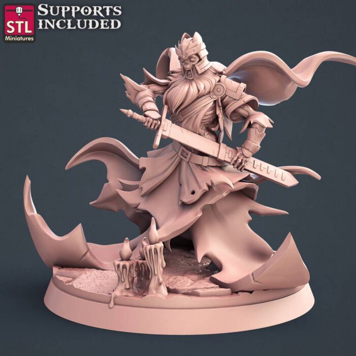 Figurine JDR Wraith B