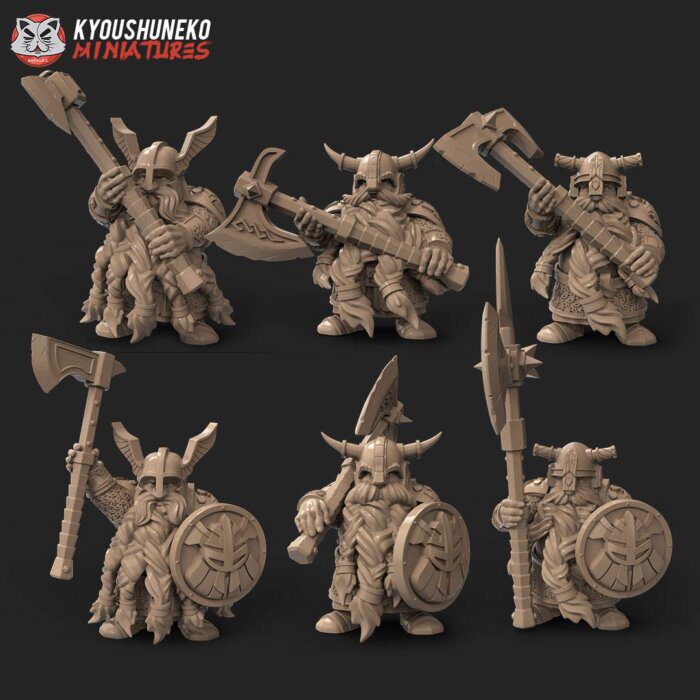 Dwarf Miniatures Long Beards Kyoushuneko