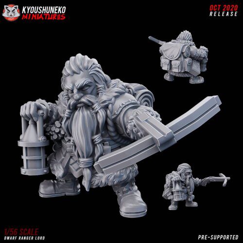 Miniature Ranger Dwarf Crossbow Kyoushuneko