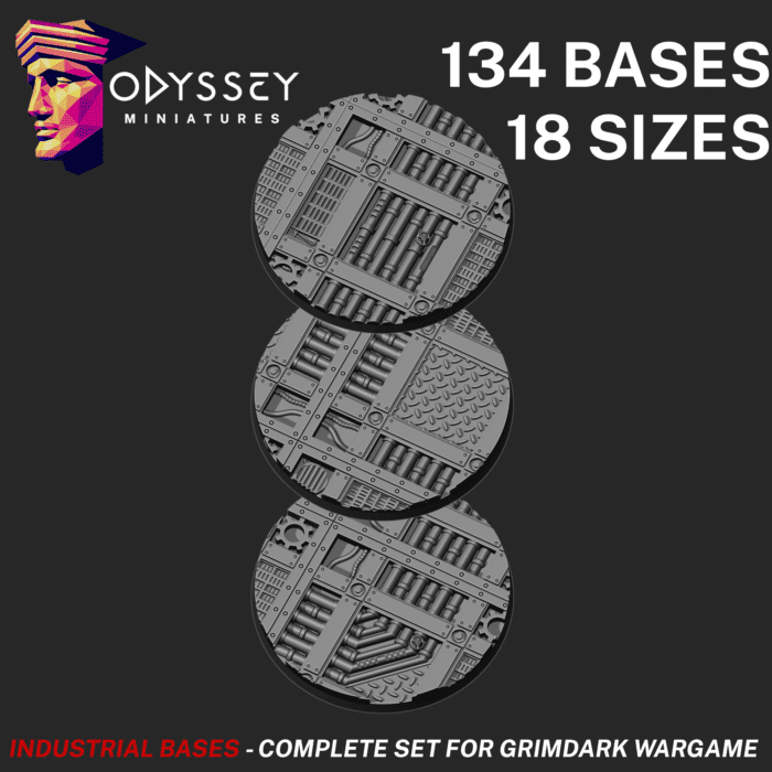 Industrial Bases - Complete Set for Grimdark Wargame